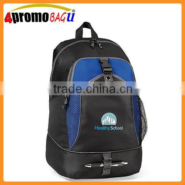 2016 Cheap promotion 600D backpack school bag daily soft bag