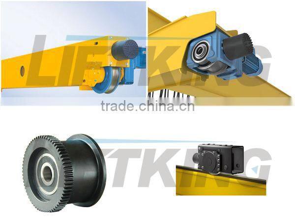 single track power trolley end carriage