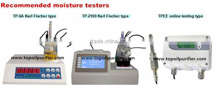 Crude oil / used engine oil refining plant filtration machine, Great water removal and demulsifying efficiency