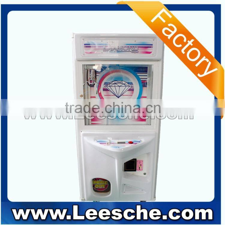 Coin operated crane machine capsule toy vending machine small toy crane machine
