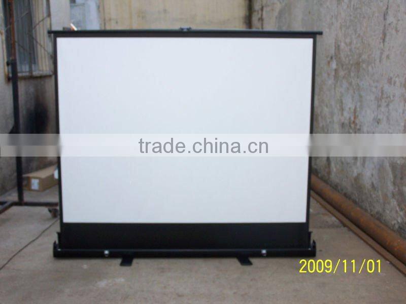 portable floor up screen