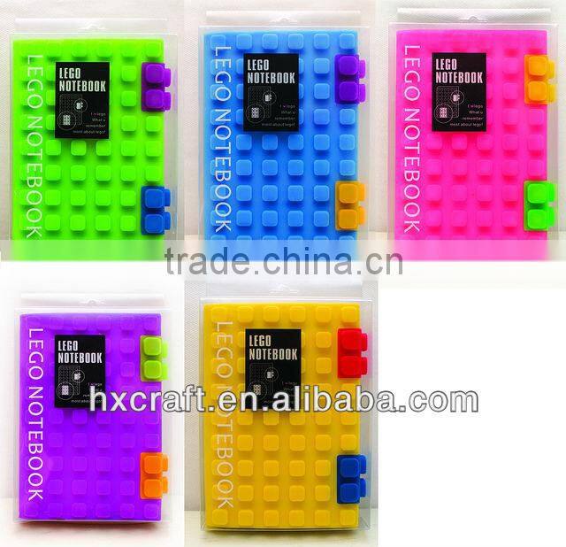 Silly Mini Block Notebook Silicone Various Colours to Choose from