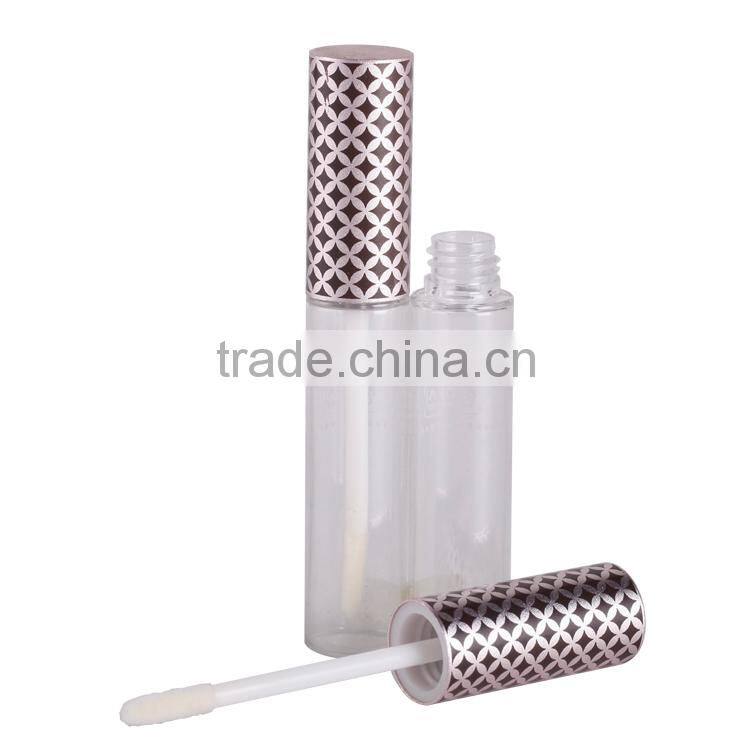 Customized aluminum lip gloss tube lip gloss container, empty cosmetic lip gloss packaging