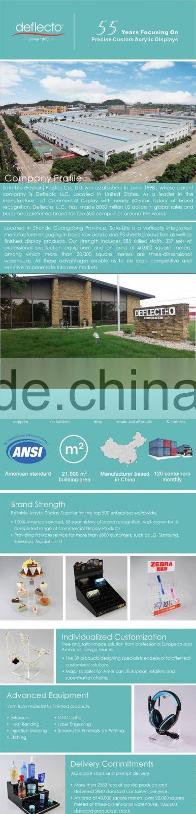 New design acrylic jewelry boxes/acrylic jewelry display/jewelry display cases