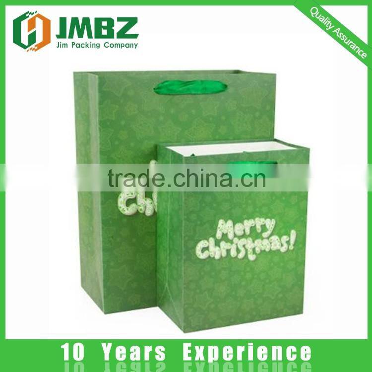 Recyclable Feature and coated paper shopping Bag