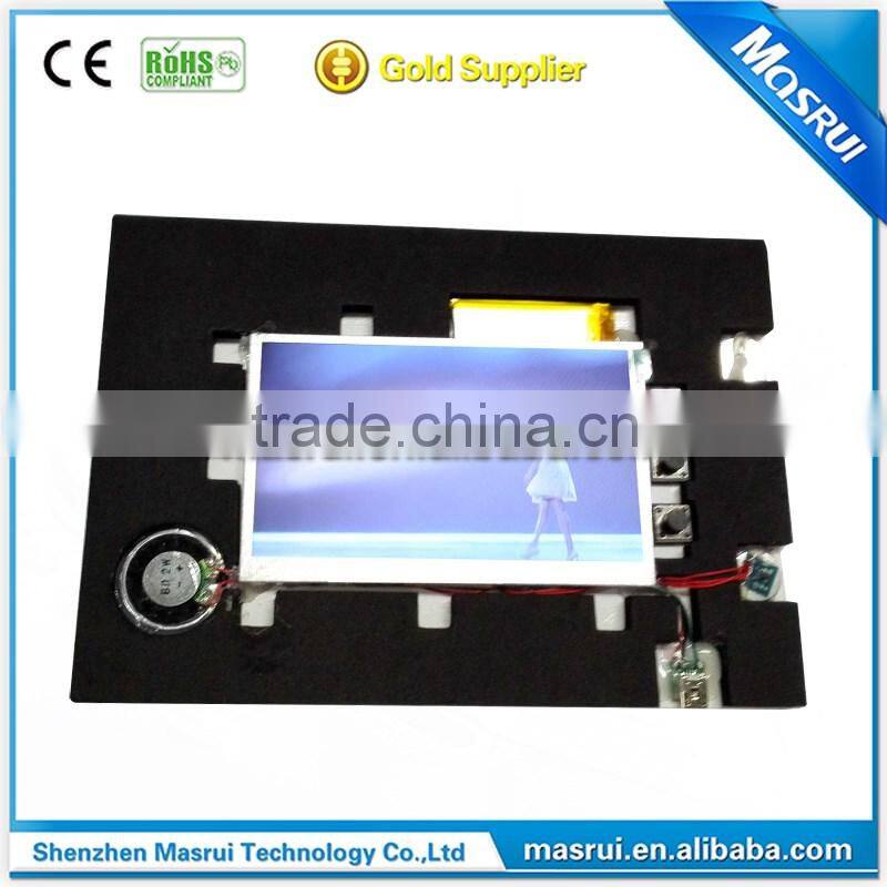 advertising video card Use and Invitation Card Card Type video screen brochure