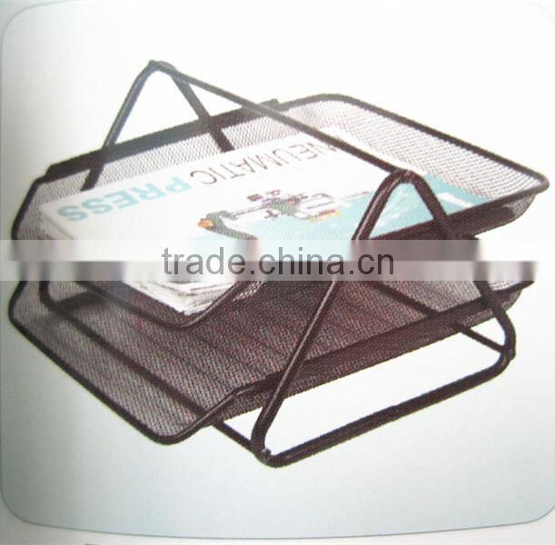 metal mesh office set of 5 pcs ,mesh document tray magazine