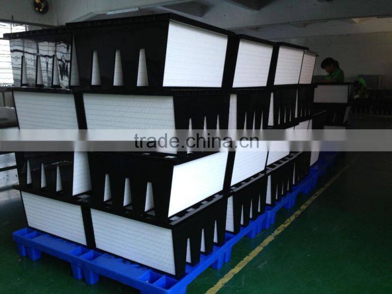 FV Combimned Sub-hepa V-Bank Gas Phase Air Filter