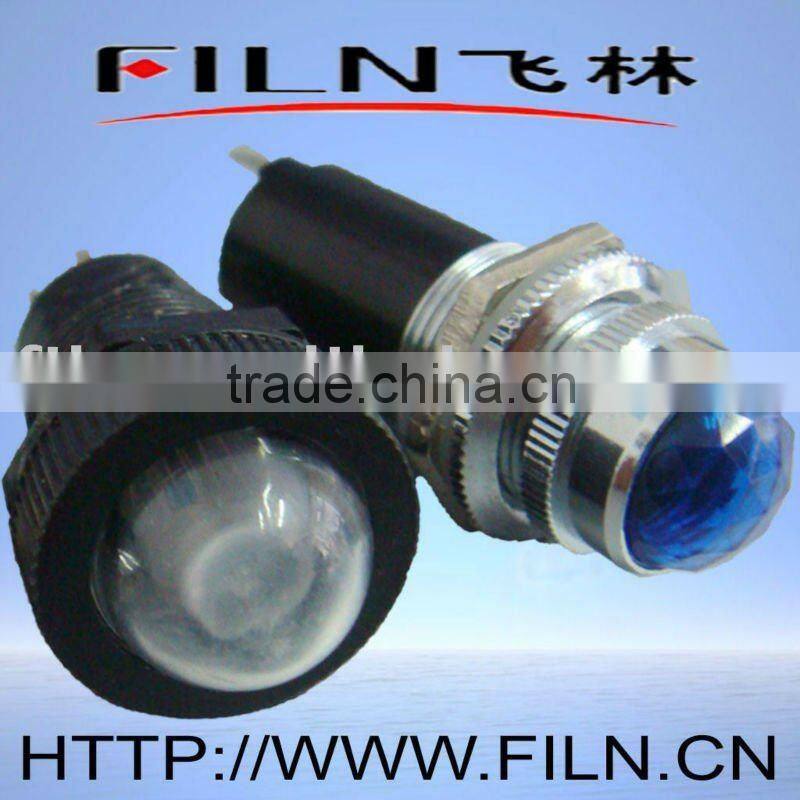 24VDC 10mm led wall neon led pilot light indicator light red color FL2-01