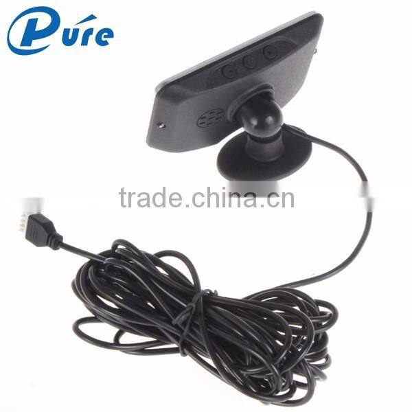 car reverse parking sensor lcd display 4/6/8 sensors parking sensor with" Dang dang" reminder/human speaker