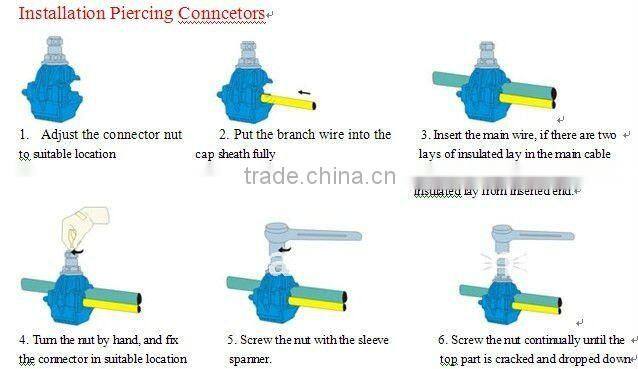 INSULATION PIERCING CONNECTORS/POWER CONNECTOR