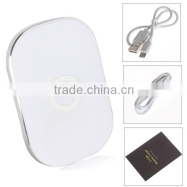 Non-slip Inductive Charger Wireless Qi Power Charging Pad For iPhone / Samsung / Nokia & Others With Qi Compatible Receivers