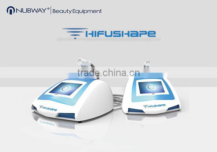 2015 new design portable HIFUSHAPE slimming beauty device high intensity focused ultrasound hifu