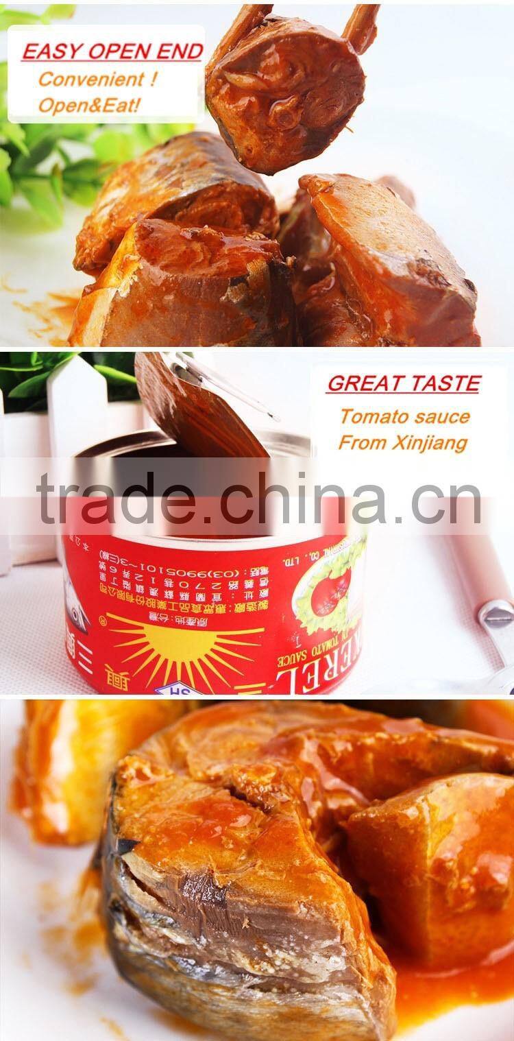 425g canned mackerel in tomato sauce