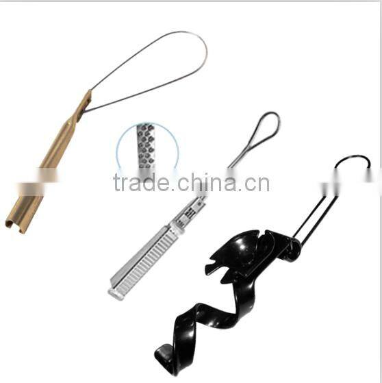 pvc coated steel CATV drop wire clamp