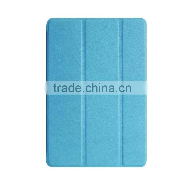 Quality Karst Texture Leather for iPAD MINI 4 MINI4 Leather Case foldable smart case Business Protective case PC+ PU