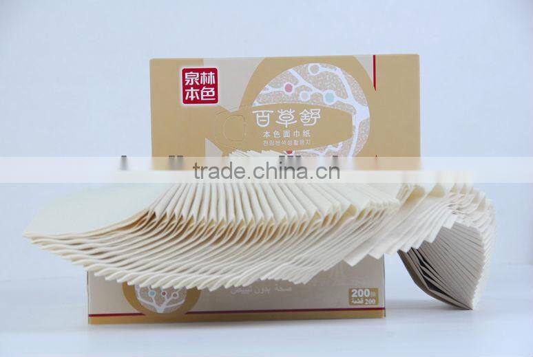National food grade facial tissue paper