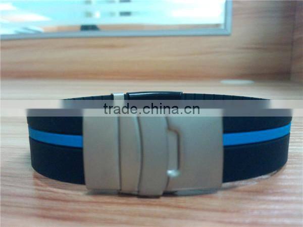 Top selling promotional printed silicone emergency wristbands