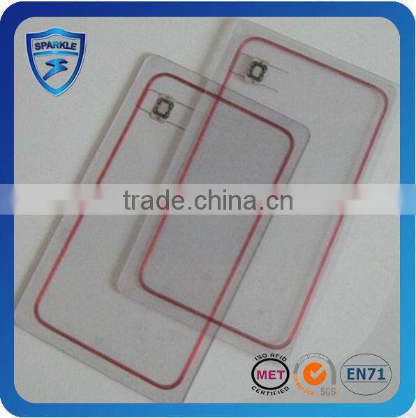 Hot sell blank passive rfid scaned plastic cards