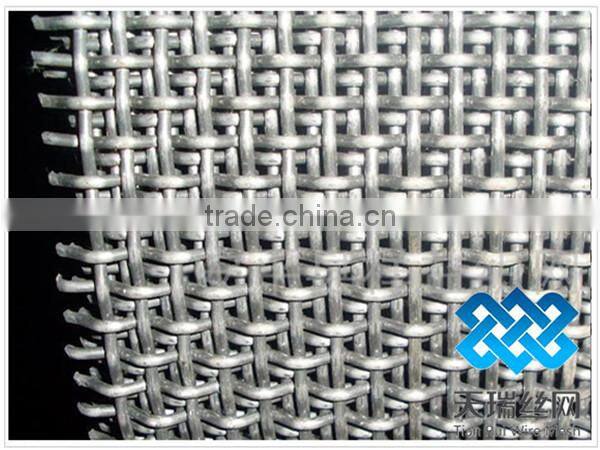 High Manganese Steel Crimped Wire Mesh / Mine Mesh / Vibrating Screen