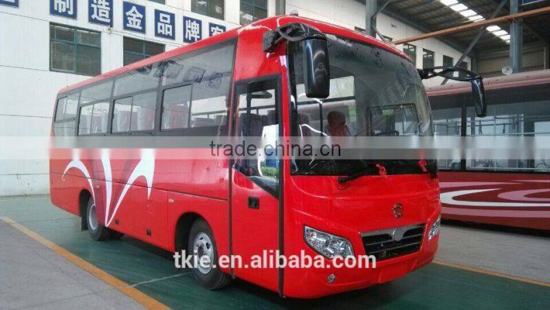 24-31 Seats middle bus BWC6733KA sales in Tanzania