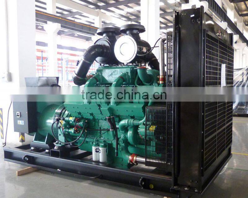 Low price open 1000kva generator with ISO9001