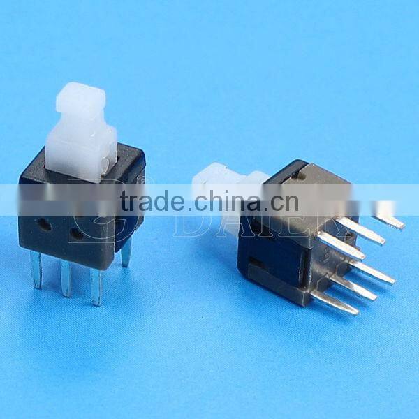 KFC6*6-A ON ON latching push switch