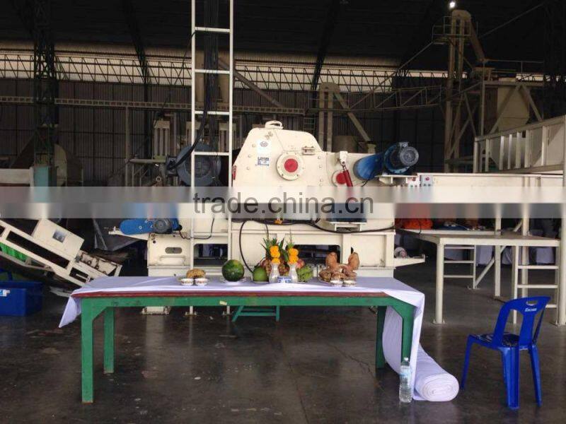 wood chipper crushing machine