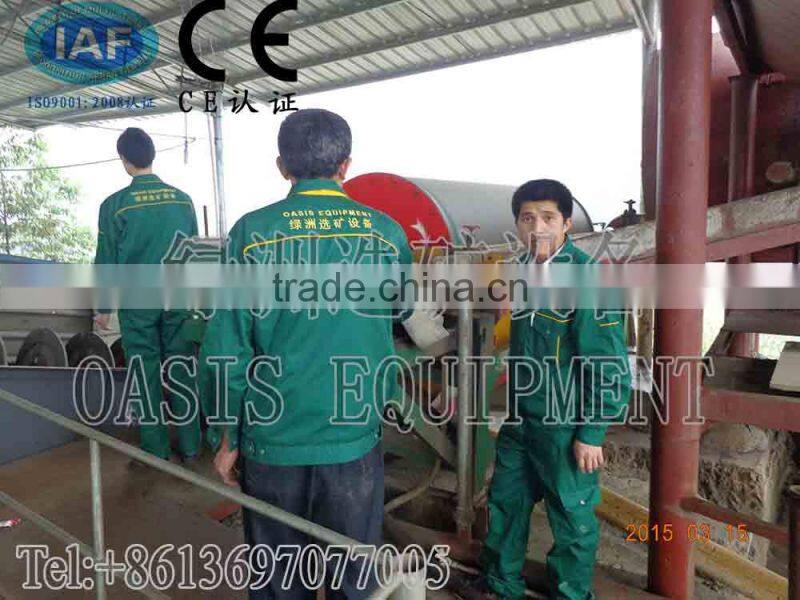 Wet CT Magnetic Drum Separator Equipment for sale in china