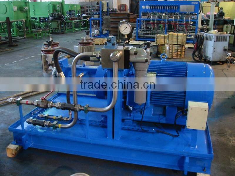 Heat treatment production line hydraulic station