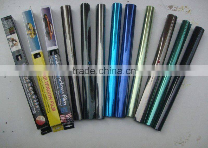 heat insulation anti uv structural glass decoration film