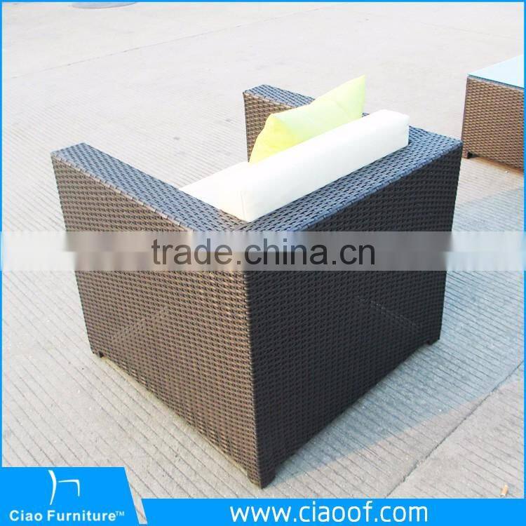 H - 6420-1 high quality leisure garden PE rattan best sofa set