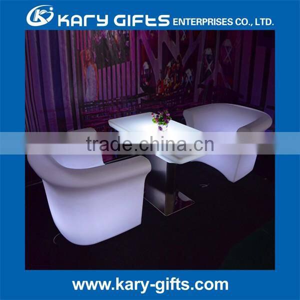 Event party popular glowing banquet desk led dining table