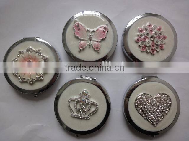 decorative butterfly design decor compact mirror