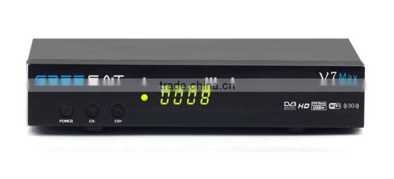 Freesat V7 Mini DVB-S/S2 1080P Full HD Satellite Receiver Encrypted Decoder Support Powervu USB Wifi Cccam For Middle East