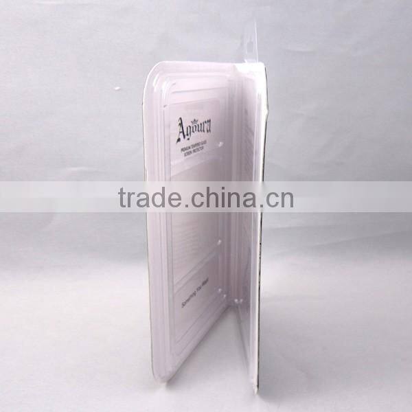 Tempered glass screen protector package box, screen protector packaging