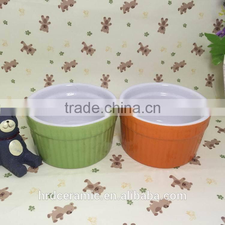 China manufacturer stocked ceramic ice cream bowls