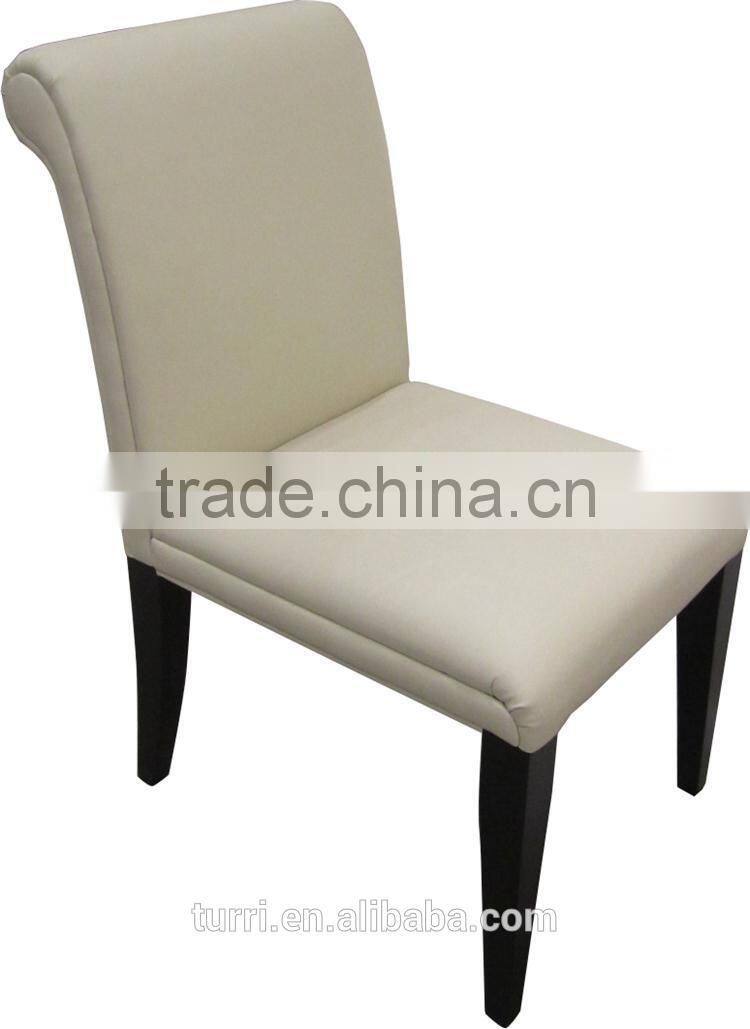 high quality dining wood chair with pu leather