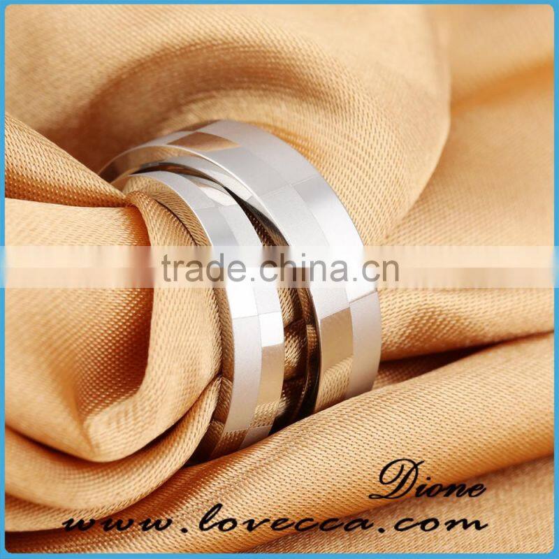 Best polishing allergy-fade rings stainless steel for woman and men