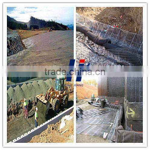 For retaining walls / slop protect Steel plastic Welding geogrid/ Biaxial Steel-plastic Composite Geogrids price
