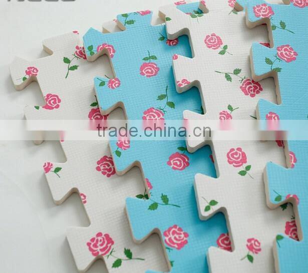 Any color durable waterproof non toxic high quality cheap eva baby room foam mat