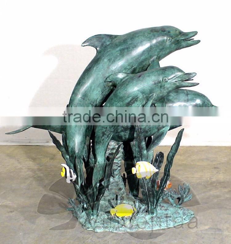 Indoor Dolphin Water Fountain