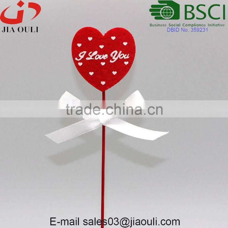 Glazed Red Ceramic Vase Centerpieces for wedding table