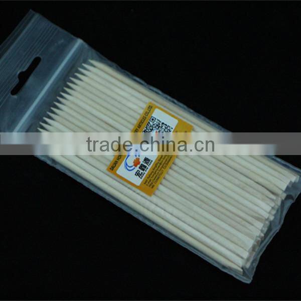 Nail art manicure different size wooden orange sticks