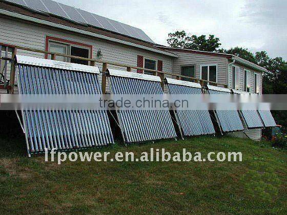Balcony high pressurized solar collector 20tubes 58*1800mm