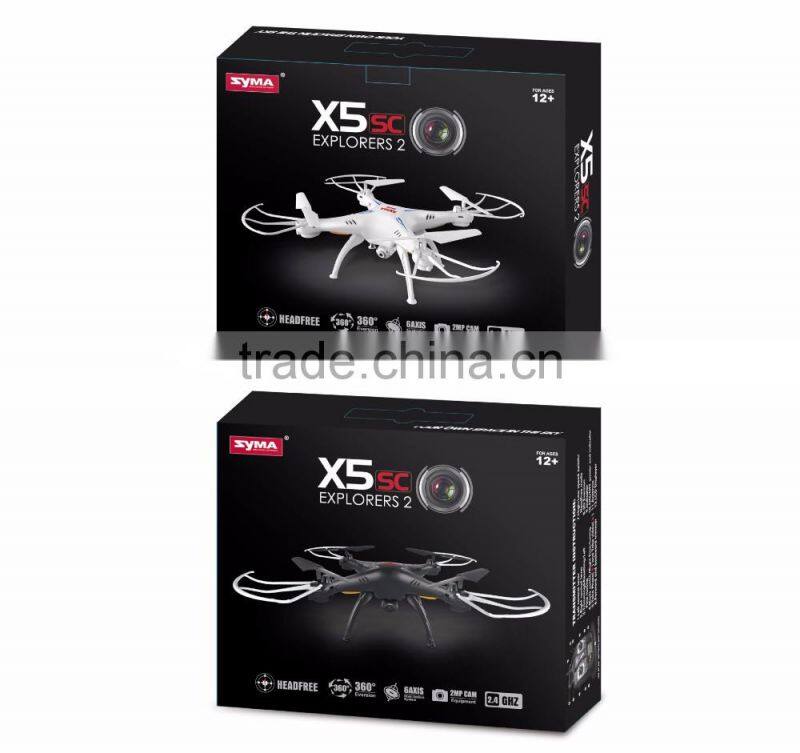 Hot New Arrival syma x5sc rc propel quadcopter Quadcopter Drone With 2MP Camera