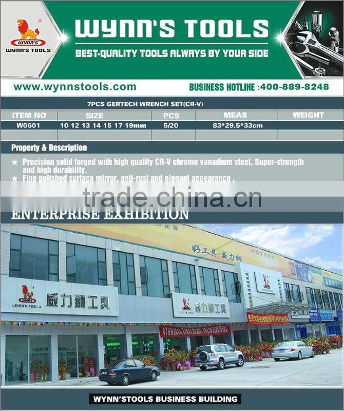 7PCS GERTECH WRENCH SET(CR-V)