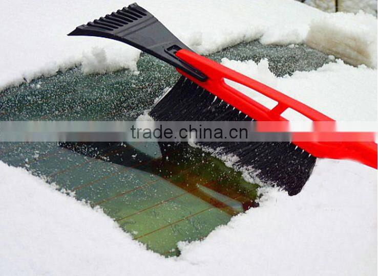 New design EVA grip snow brush with ice scraper , detachable snow brush
