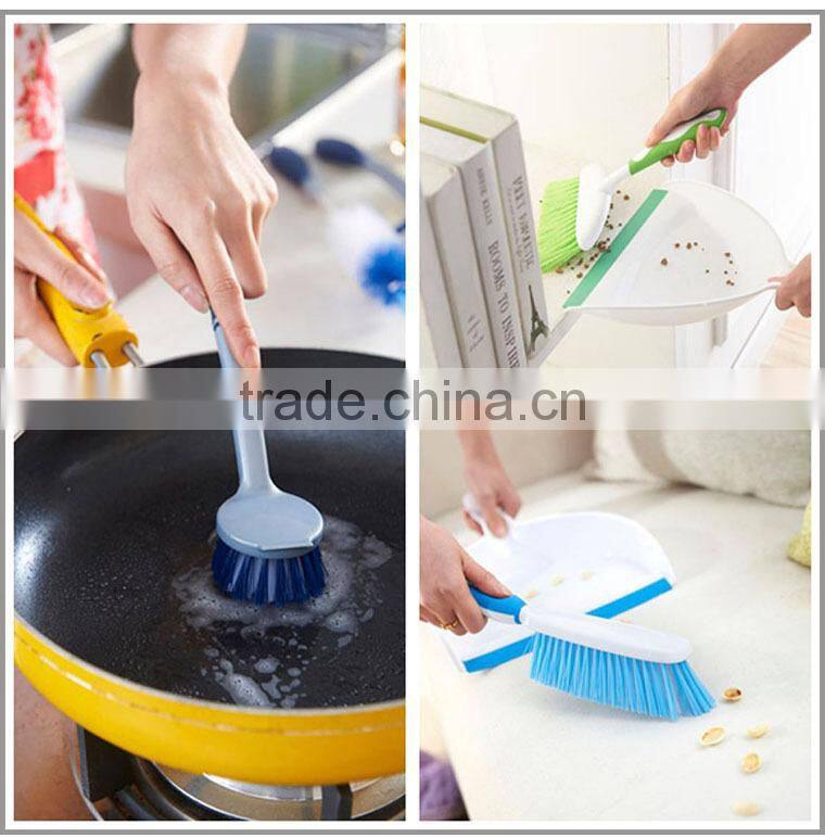 Unique design high quality plastic indoor sweep easy broom