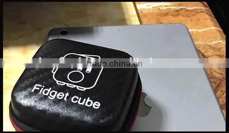 2017 hot sale new design Desk Toys fidget cube case Relieves Stress And Anxiety for Children and Adults